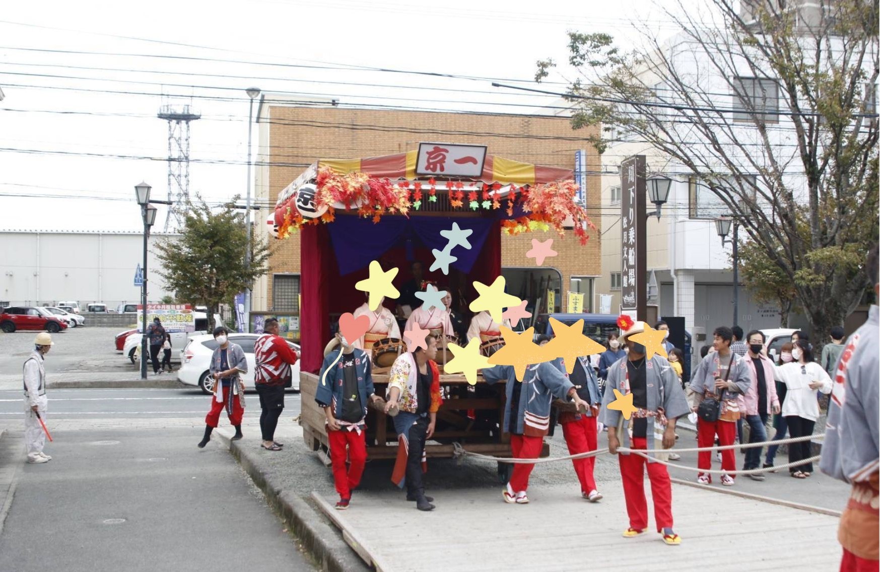 柳川のお祭り