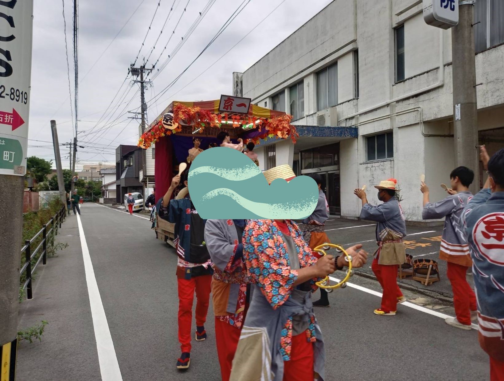 柳川のお祭り