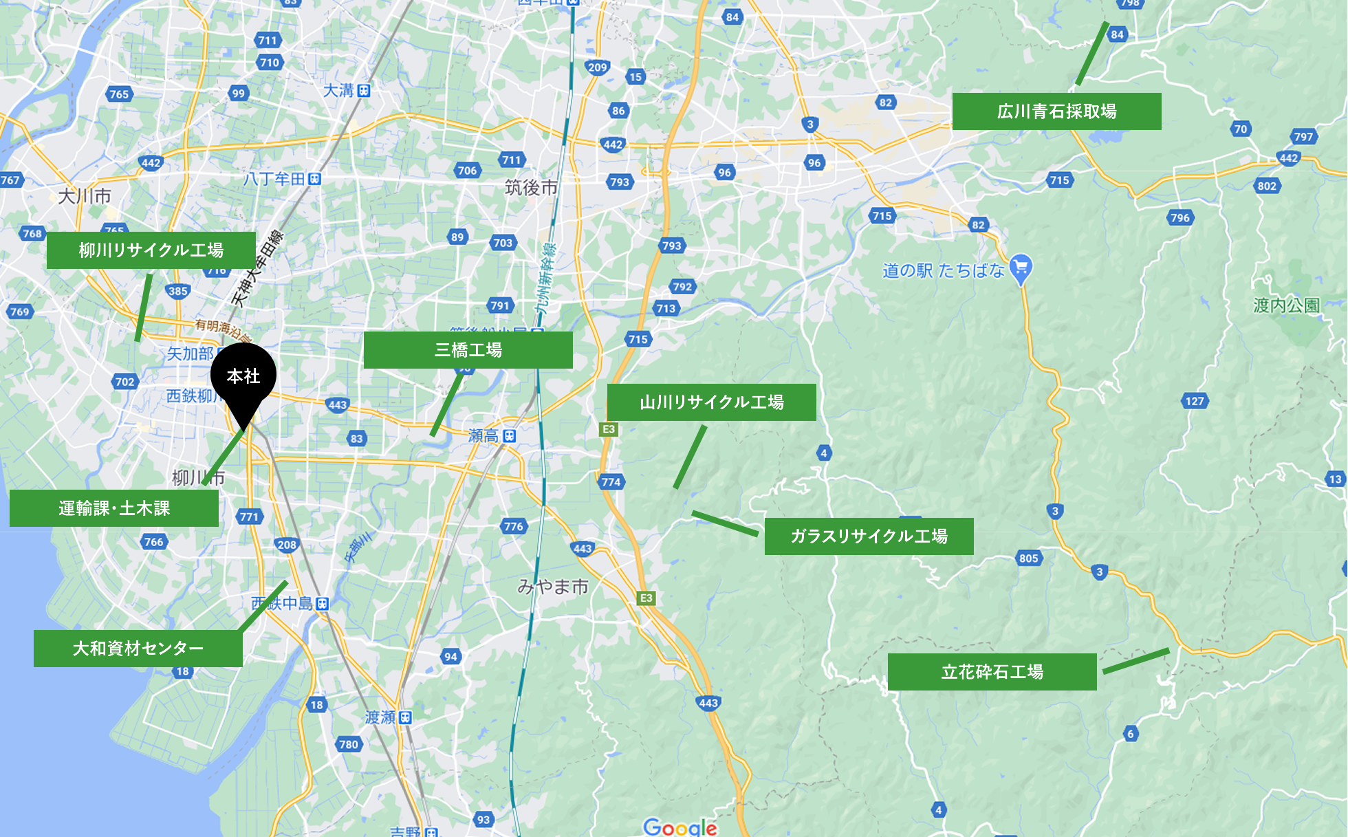 MAP （本社・各所）